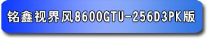 銘鑫視界風 8600GTU-256D3 PK版